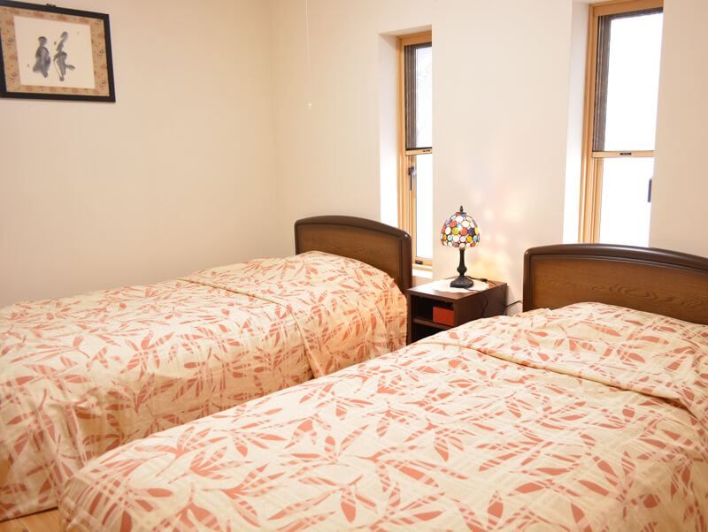八幡平市松川温泉　松川荘　特別室　ベッドルーム
