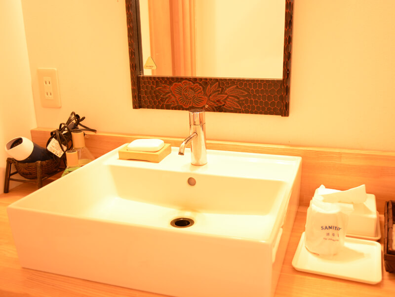 八幡平市松川温泉　松川荘　特別室　パウダールーム