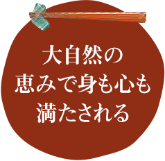 身も心も癒されるひと時