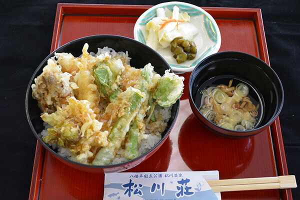 食堂メニュー　天丼