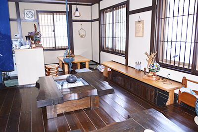 松川荘　食事処「げんた」店内2